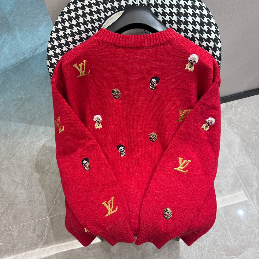 Sudadera Louis Vuitton Red  Royal Family