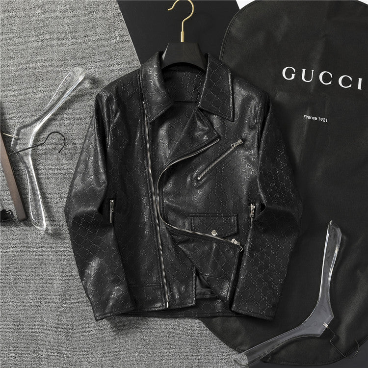 Chaqueta Gucci Monogram GG Motorcycle Style