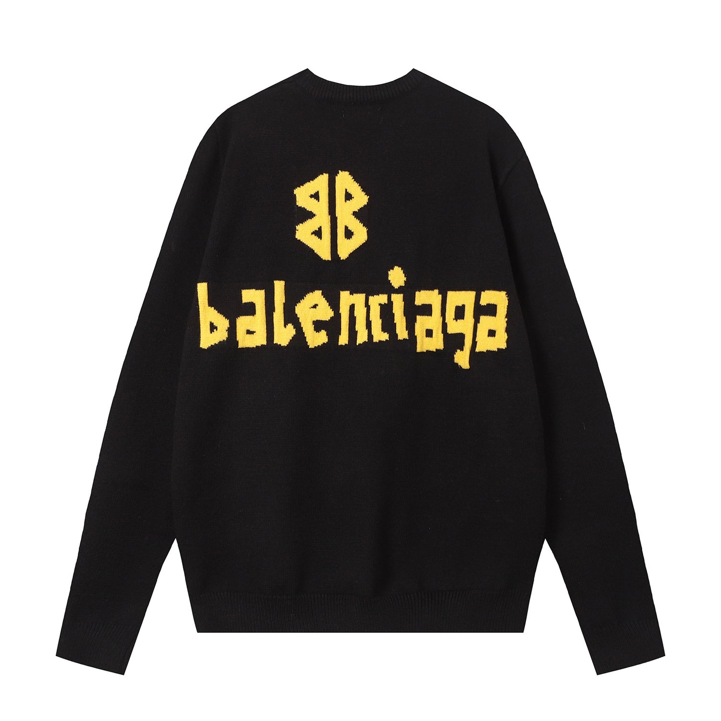 sudadera Balenciaga Logo amarillo