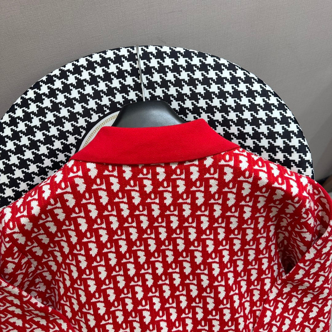 Sudadera Dior V Red Monogram