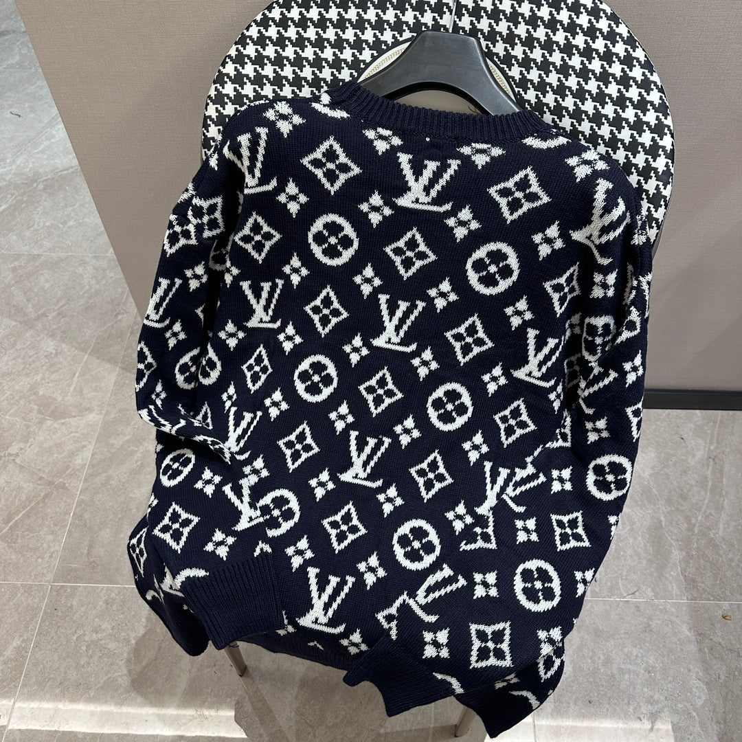 Sudadera Louis Vuitton Blue Monogram