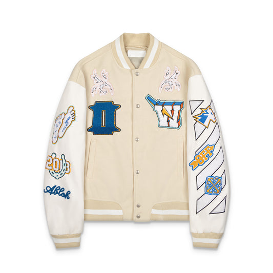 Chaqueta Universitaria OFF WHITE  Virgil Abloh Horse Race