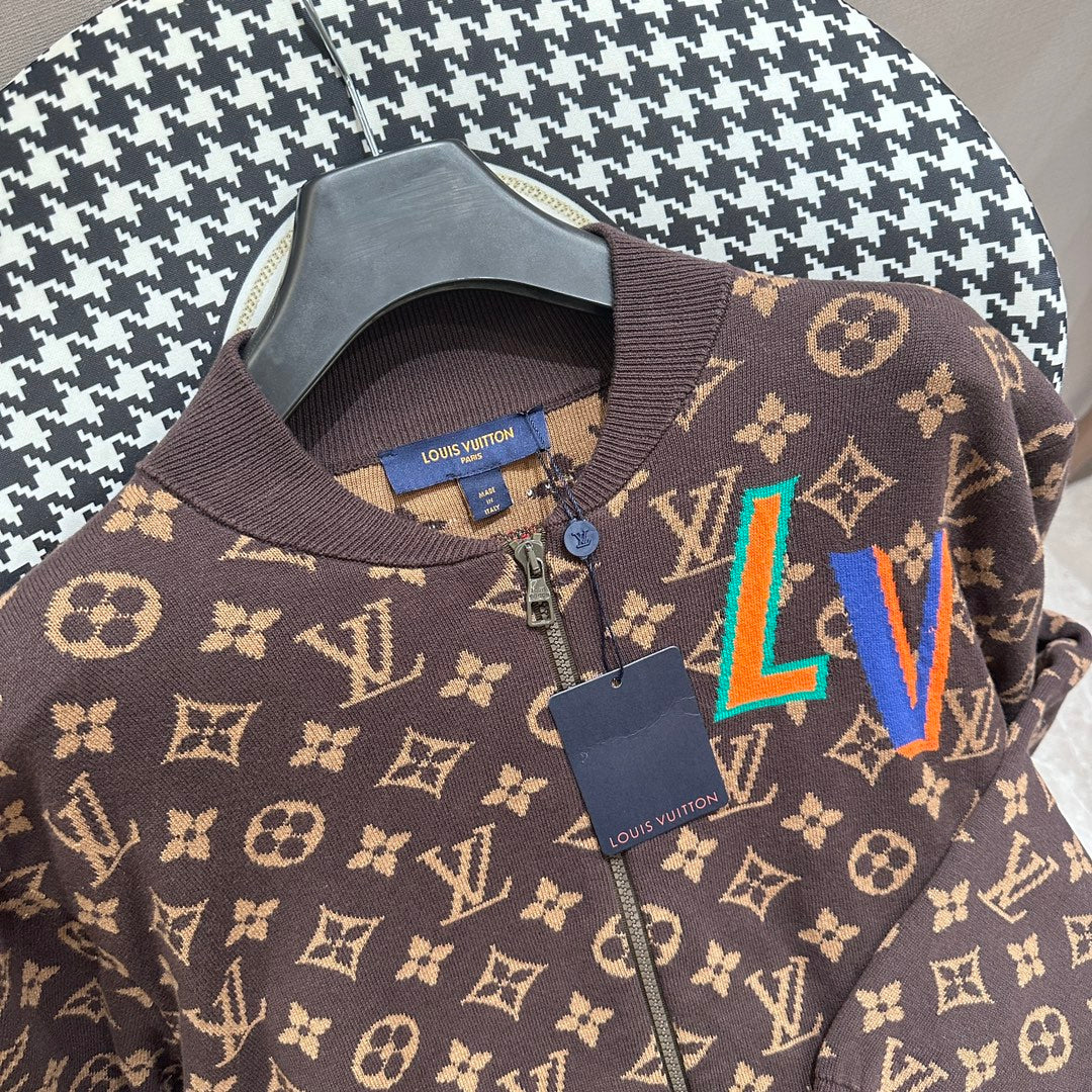 Sudadera Louis Vuitton NBA Monogram Style Classic Brown