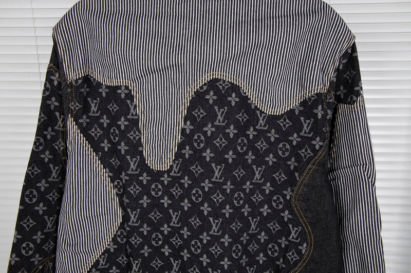 Chaqueta Mezclilla  Louis Vuitton  Monogram Patched Logo