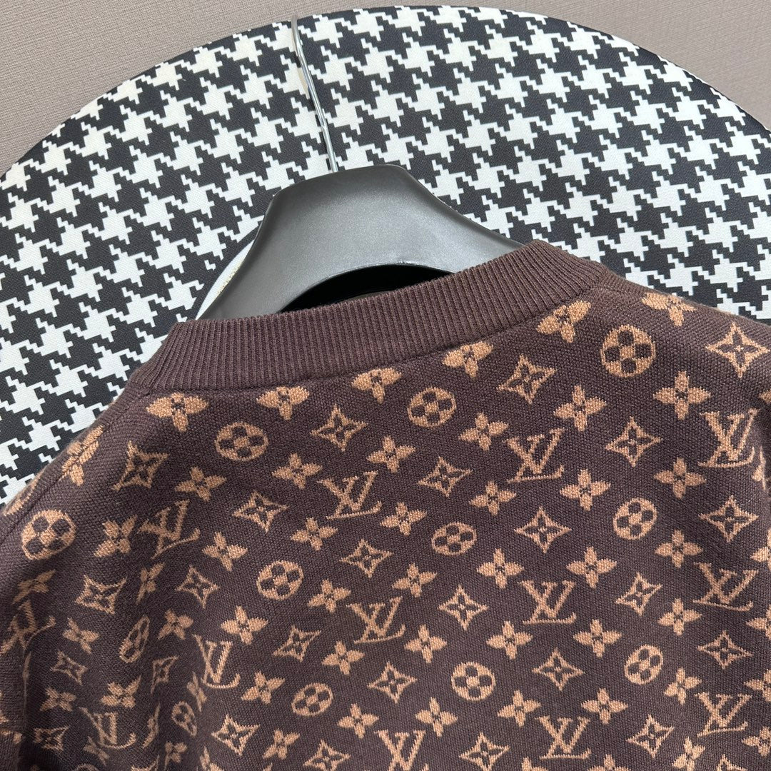 Sudadera Louis Vuitton Creative Life brown Monogram