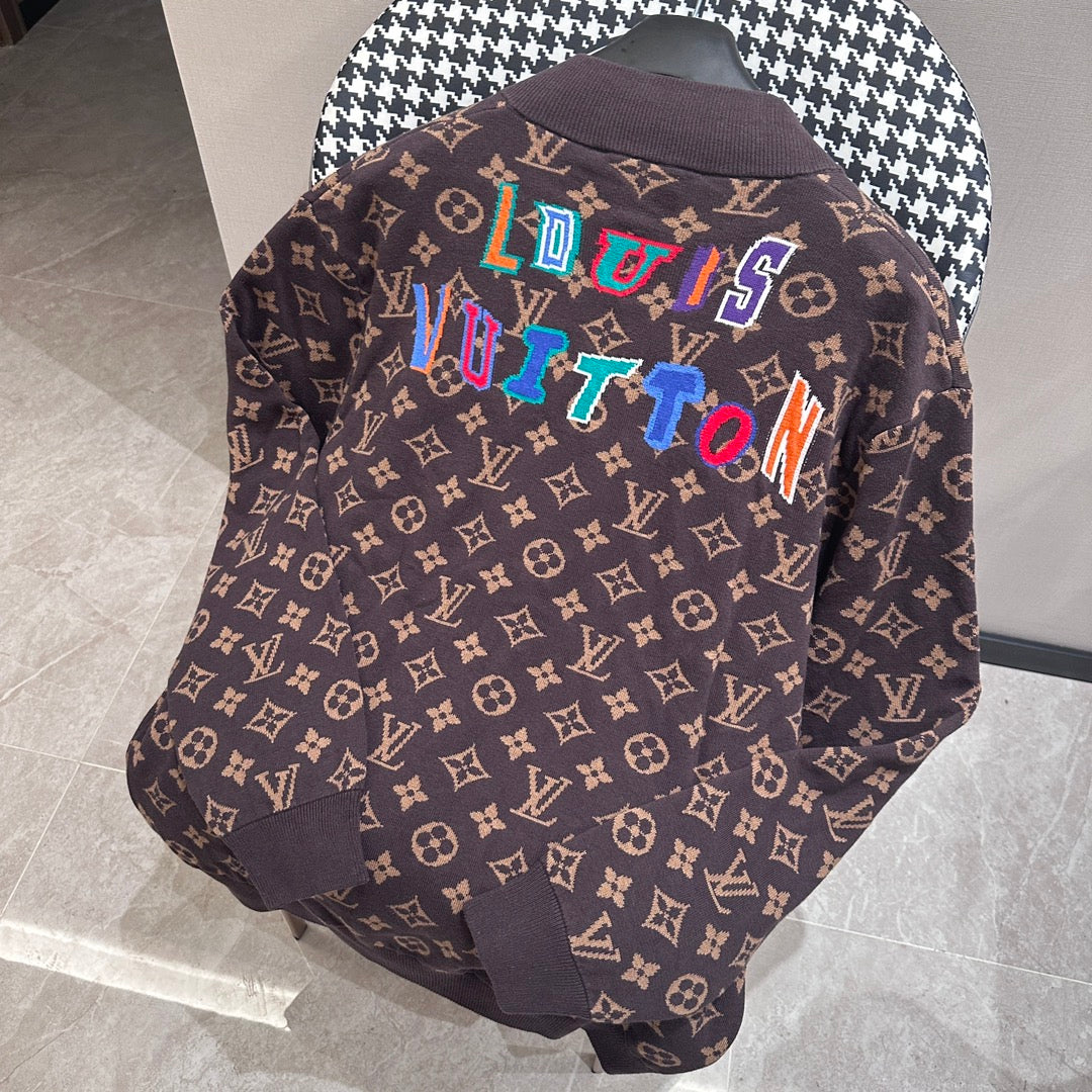 Sudadera Louis Vuitton NBA Monogram Style Classic Brown