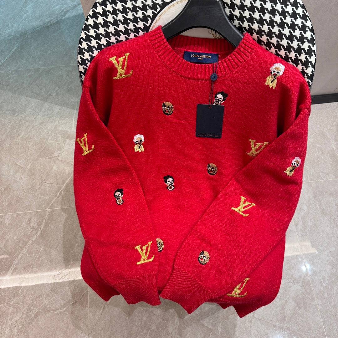 Sudadera Louis Vuitton Red  Royal Family