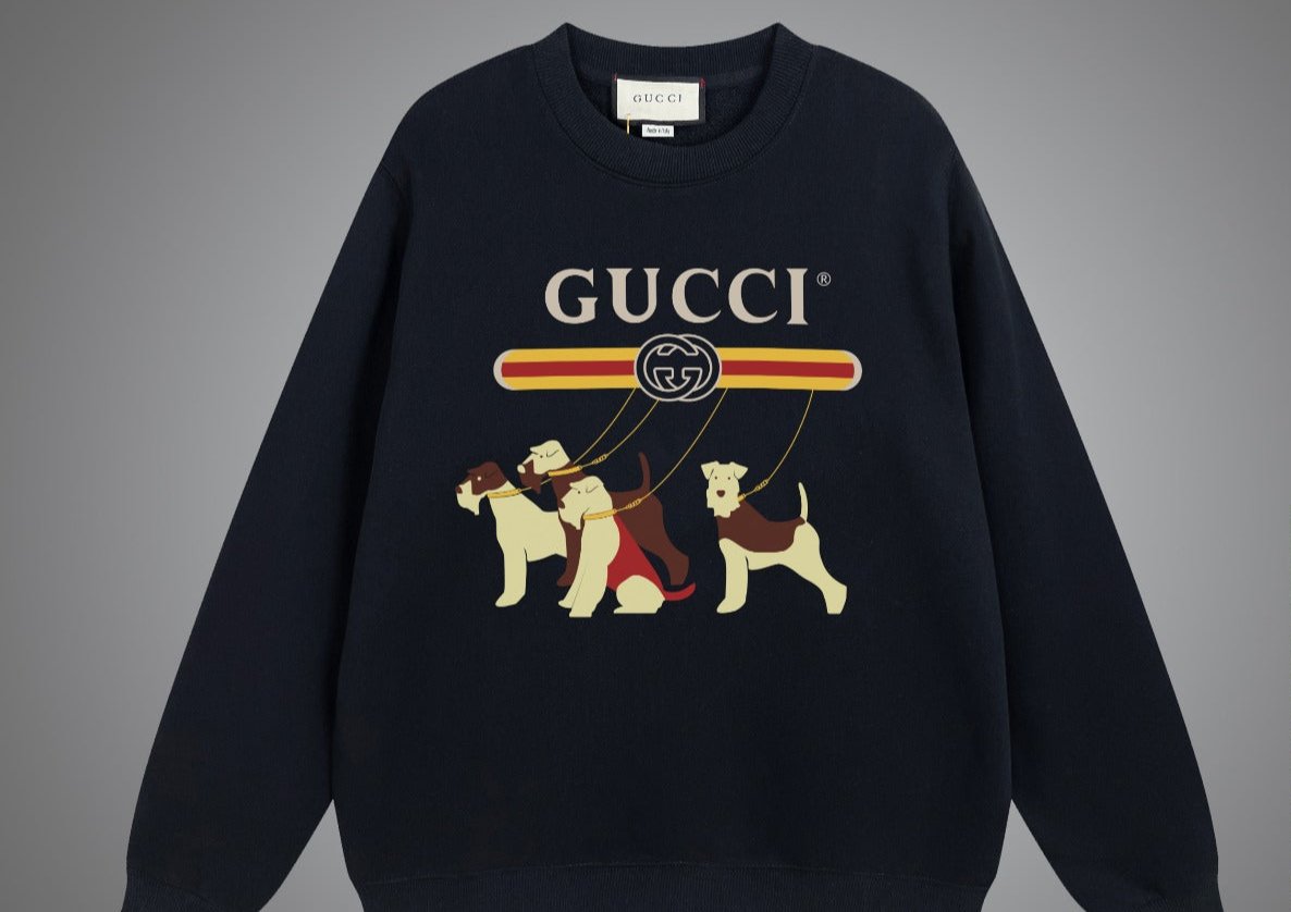 Sudadera Gucci Dogs Logo Style