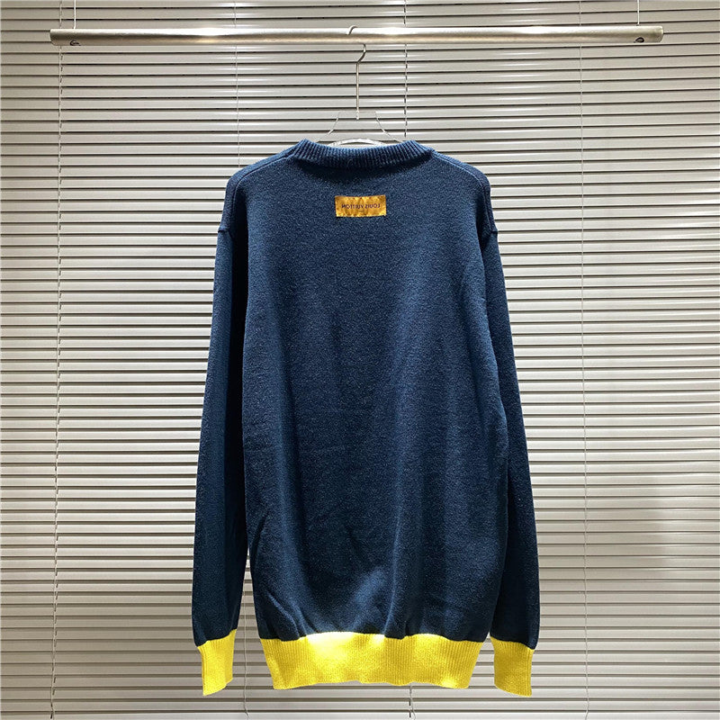 Sueter Louis Vuitton Blue /yellow ends