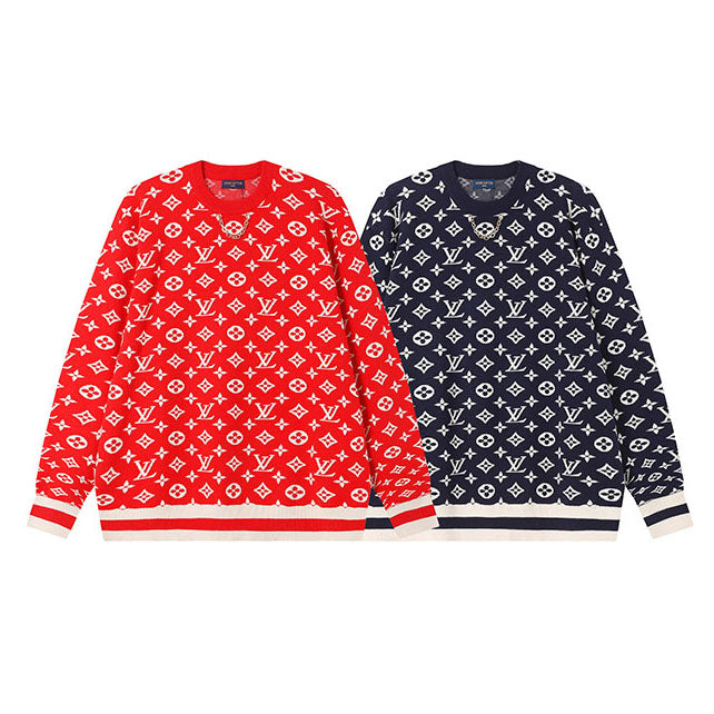 Sudadera Louis Vuitton Monogram Blue/Red