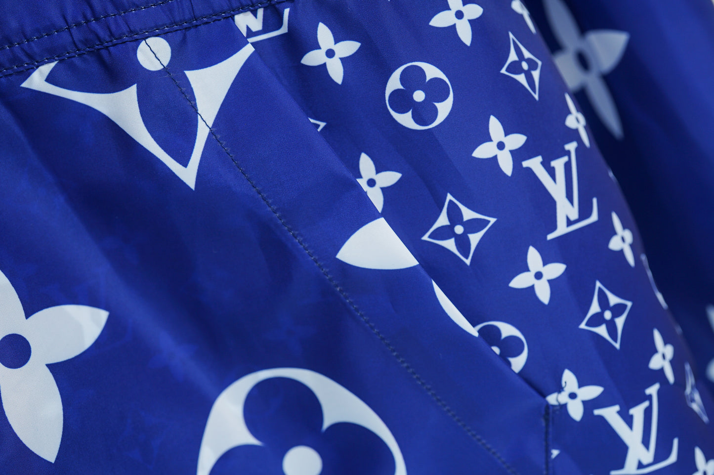 Chaqueta para lluvia/sol Louis Vuitton Blue classic Monogram