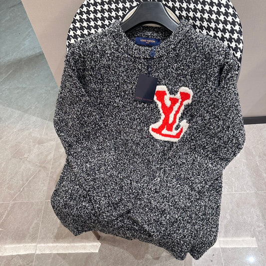 Sueter Louis Vuitton Red Logo