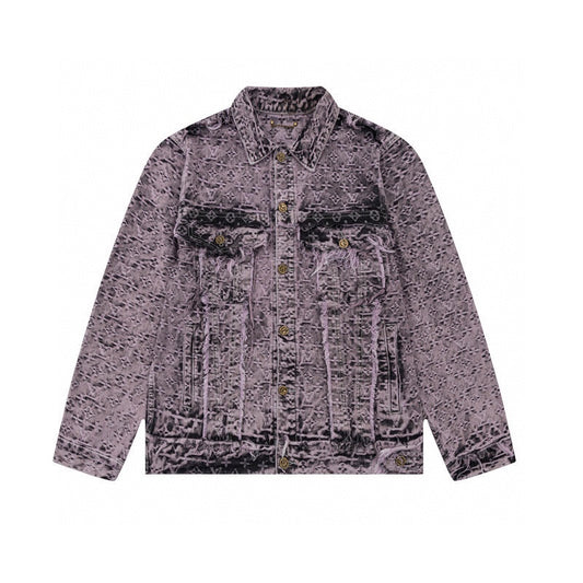 Chaqueta Mezclilla Louis Vuitton Grey Monogram