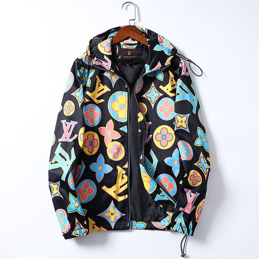 Chaqueta para lluvia/sol Louis Vuitton Colorful Monogram Style