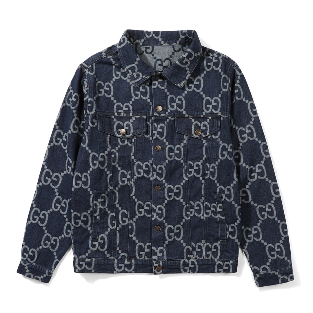 Chaqueta  mezclilla Gucci GG monogram Blue