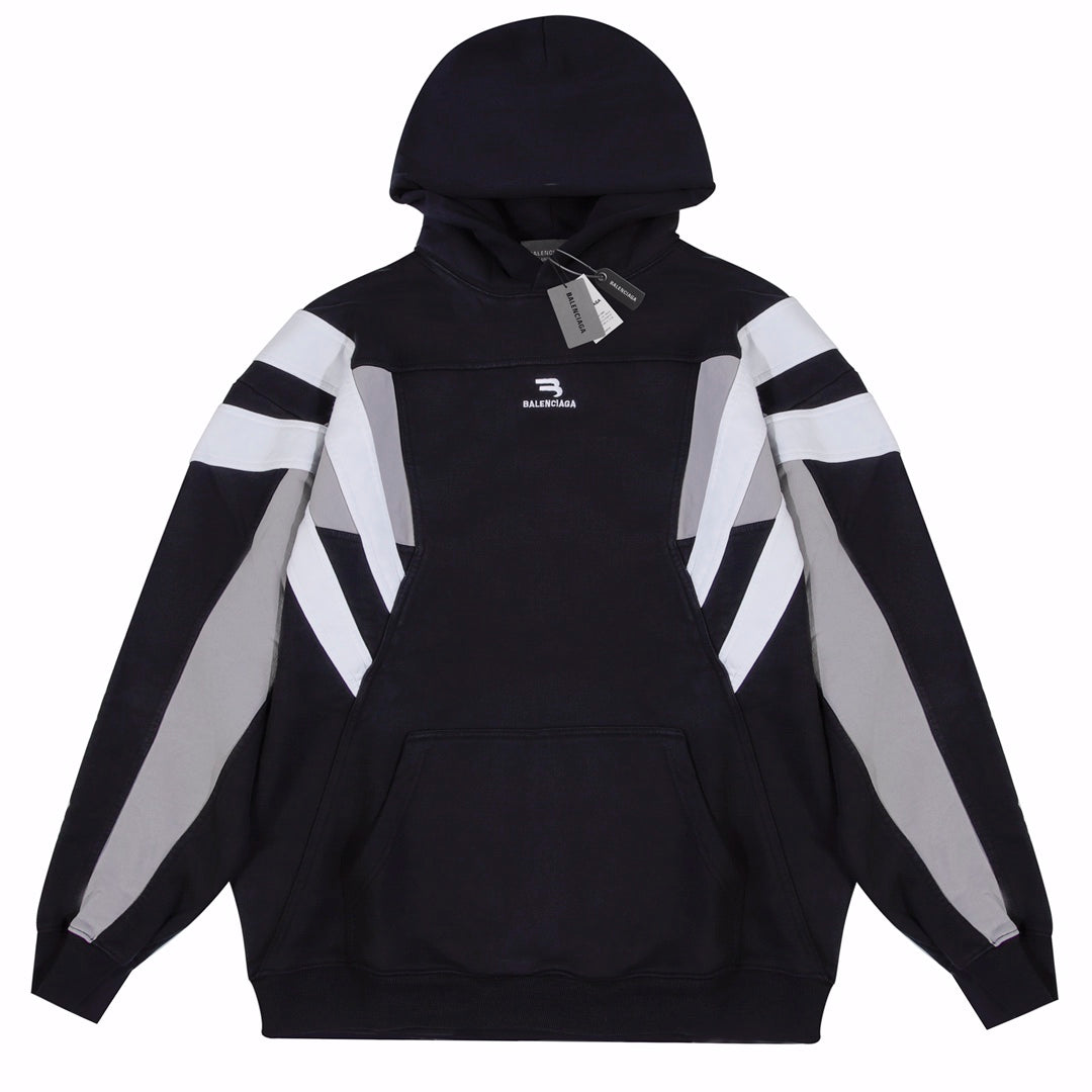 sudadera Balenciaga Details stripes