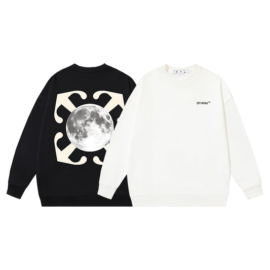 Sudadera OFF-WHITE Logo Moon Style