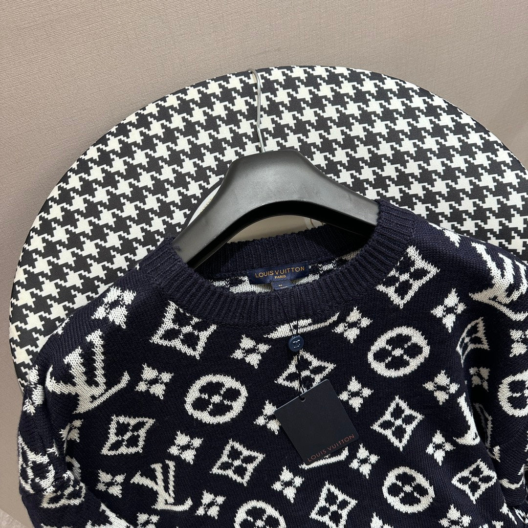 Sudadera Louis Vuitton Blue Monogram