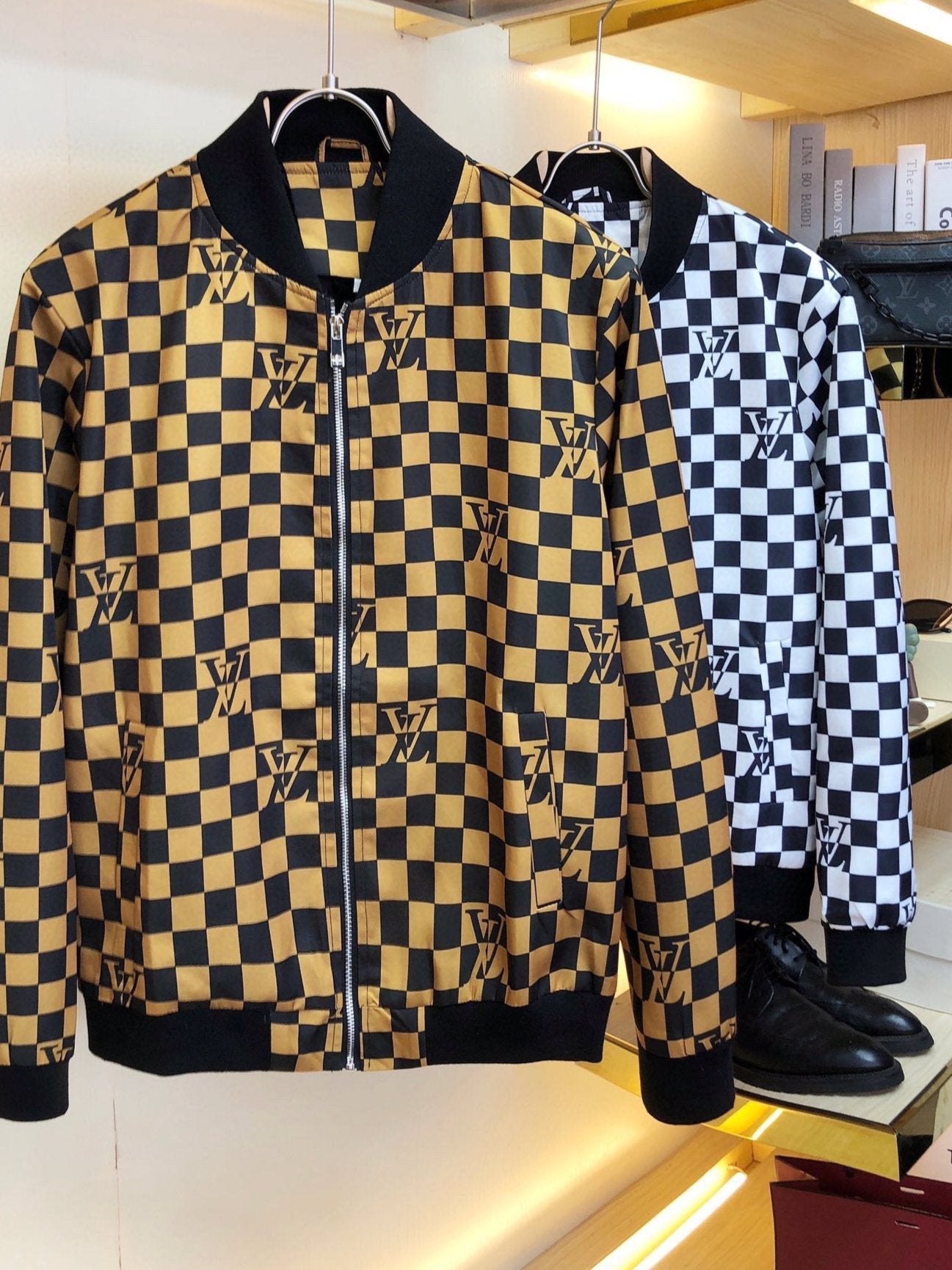 Chaqueta Louis Vuitton Black/yellow