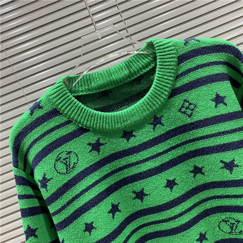 Sudadera Louis Vuitton Stars Lv Lines Style