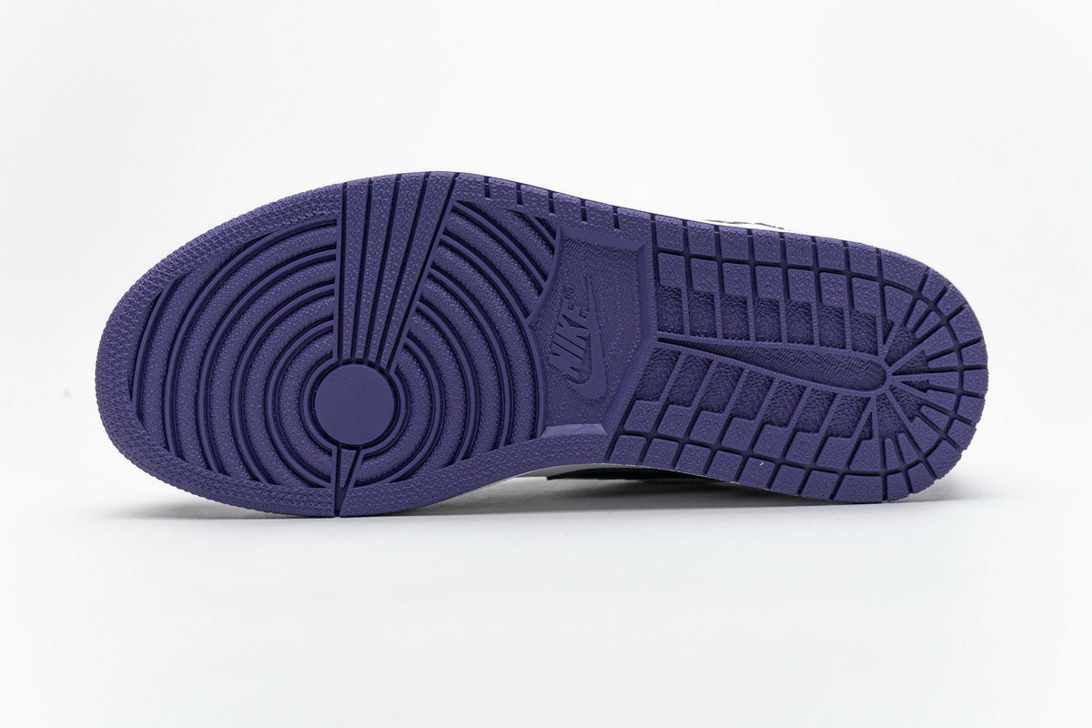 Jordan 1 low Court Purple