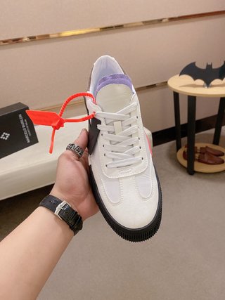 OFF-WHITE New Vulcanized low White black grey lilac