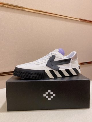 OFF-WHITE New Vulcanized low White black grey lilac