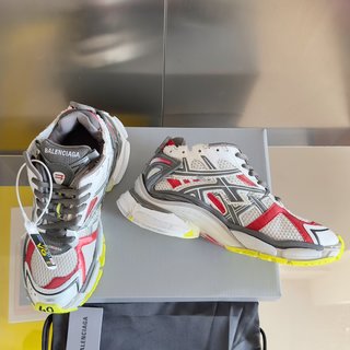 Balenciaga runner black white red neon yellow