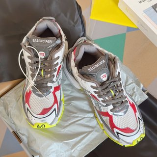 Balenciaga runner black white red neon yellow