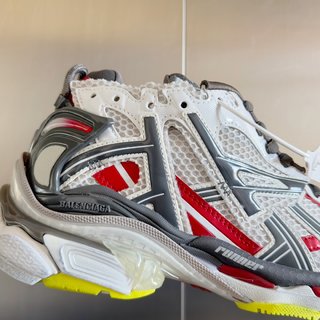 Balenciaga runner black white red neon yellow