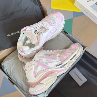 Balenciaga runner pink white(mujer)