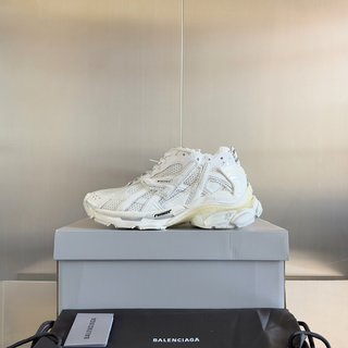 Balenciaga runner white/white