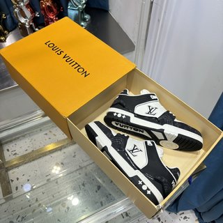 Louis Vuitton LV Trainer Black paris